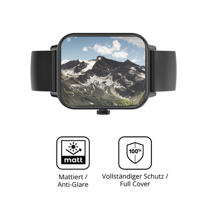 Flexible TPU-Folie passend zugeschnitten für Sector Smartwatch S-07, vollständige Abdeckung