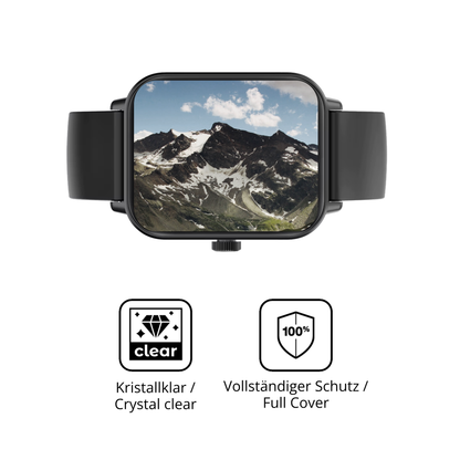 Dünne und klare Folie passend zugeschnitten für Sector Smartwatch S-07