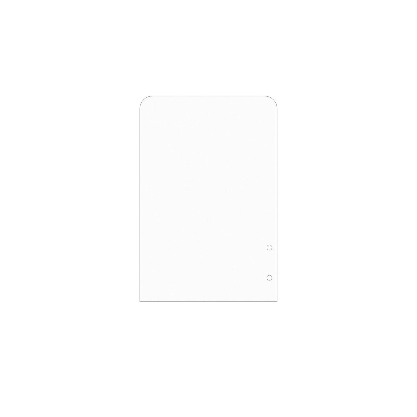 dipos Displayschutz für SENVEND UX700, mattierte Oberfläche, geringe Dicke und perfekte Passform