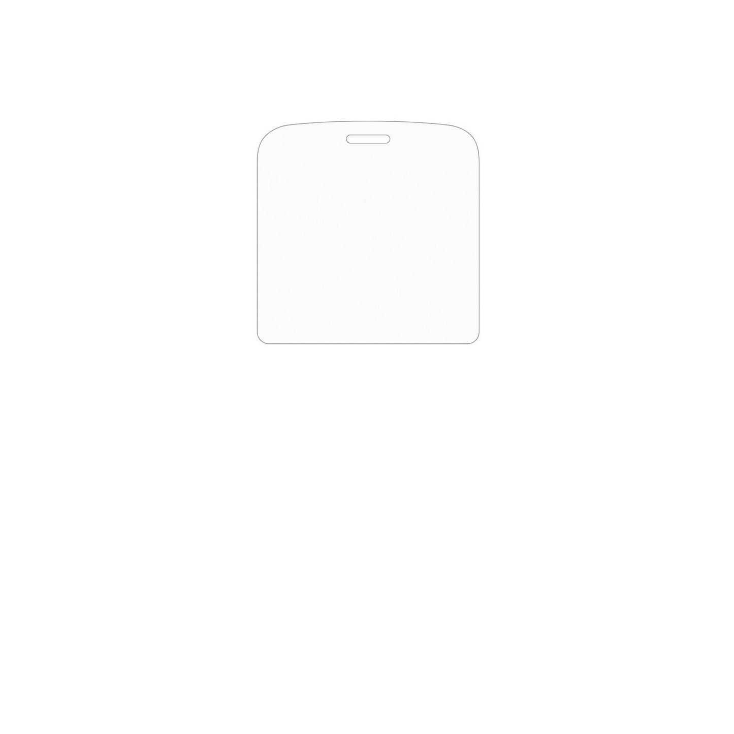 dipos Displayschutz für Senzo Z1, mattierte Oberfläche, geringe Dicke und perfekte Passform