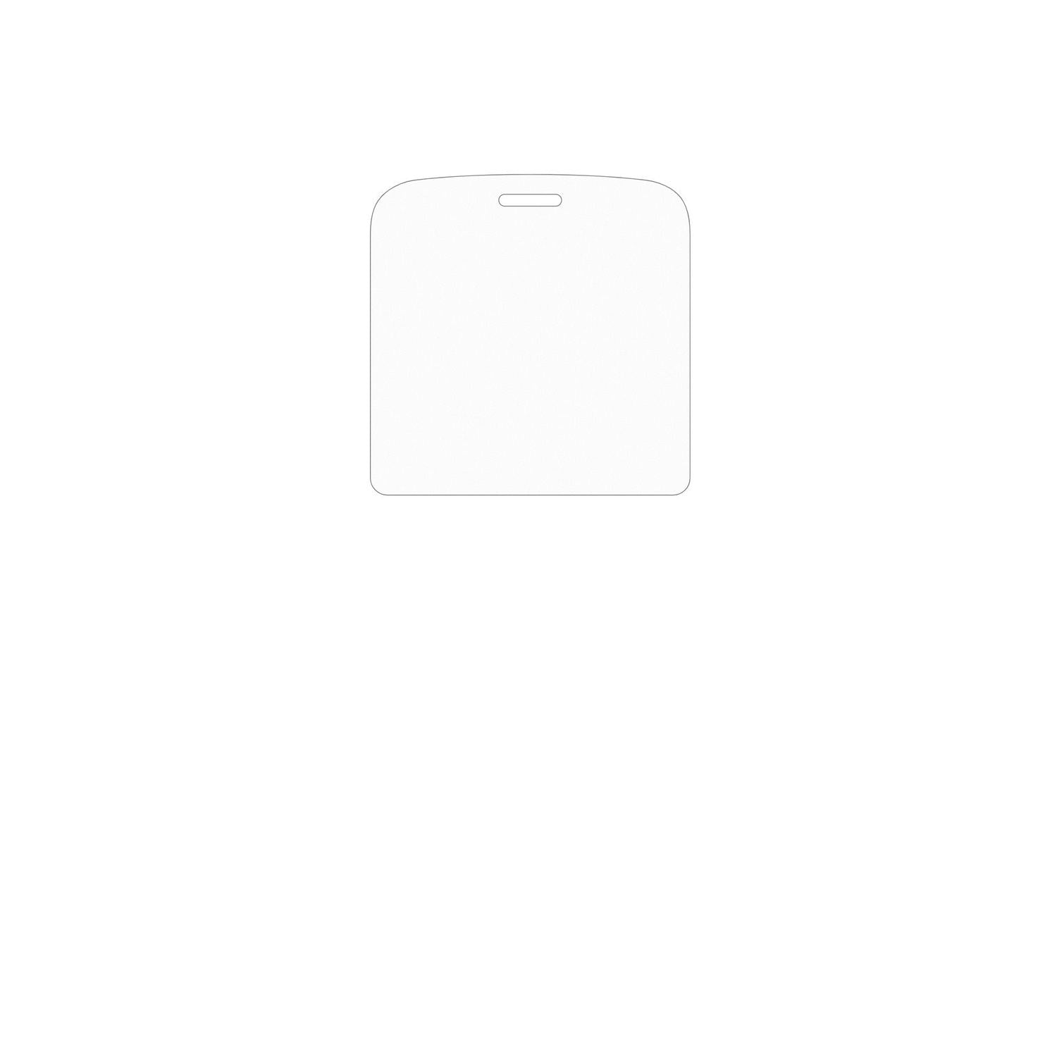 dipos Displayschutz für Senzo Z1, mattierte Oberfläche, geringe Dicke und perfekte Passform
