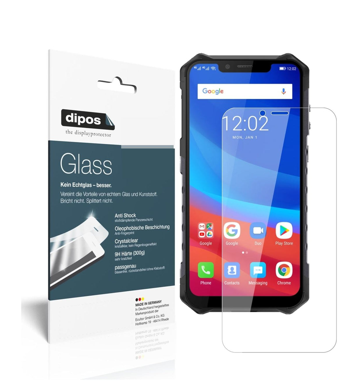 Screen Protector for I Ulefone Armor 6 I Flexible Glass I Film I 9H I dipos