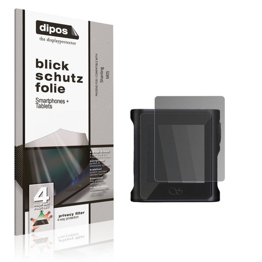 Screen Protector for Shanling M0S Privacy Filter 4-Way Protection dipos