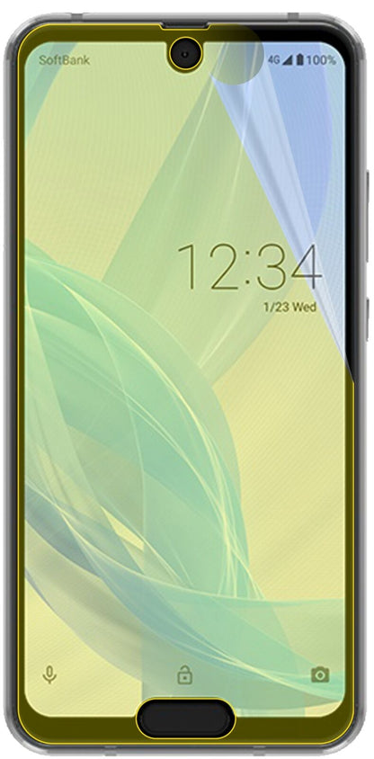 dipos Displayschutz für Sharp Aquos R2 Compact, transparente Oberfläche, geringe Dicke und perfekte Passform