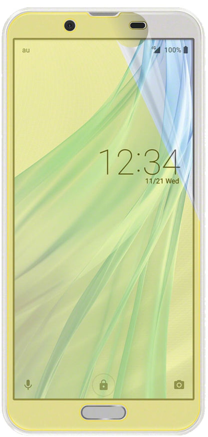 dipos Displayschutz für Sharp Aquos Sense2, transparente Oberfläche, geringe Dicke und perfekte Passform