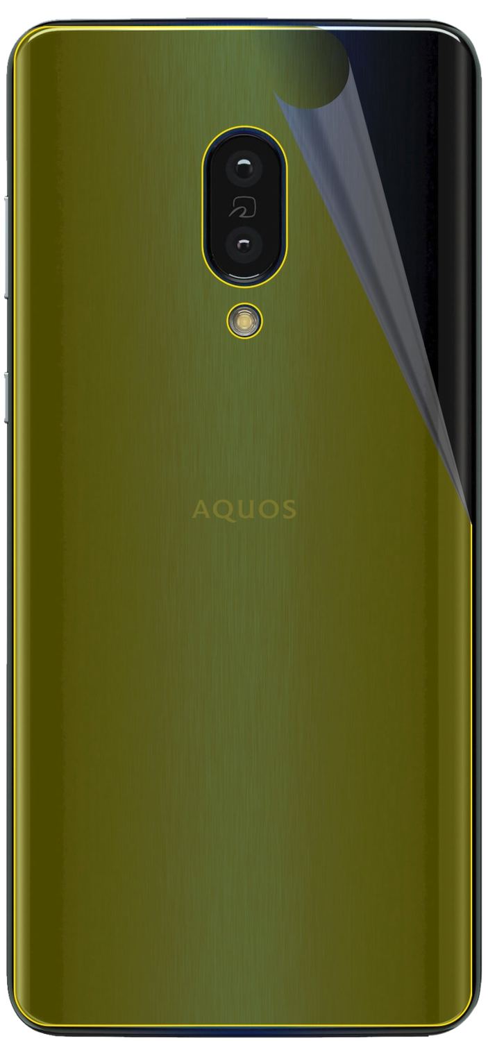 2x Screen Protector for Sharp Aquos Zero 2 back Protective Film covers 100%