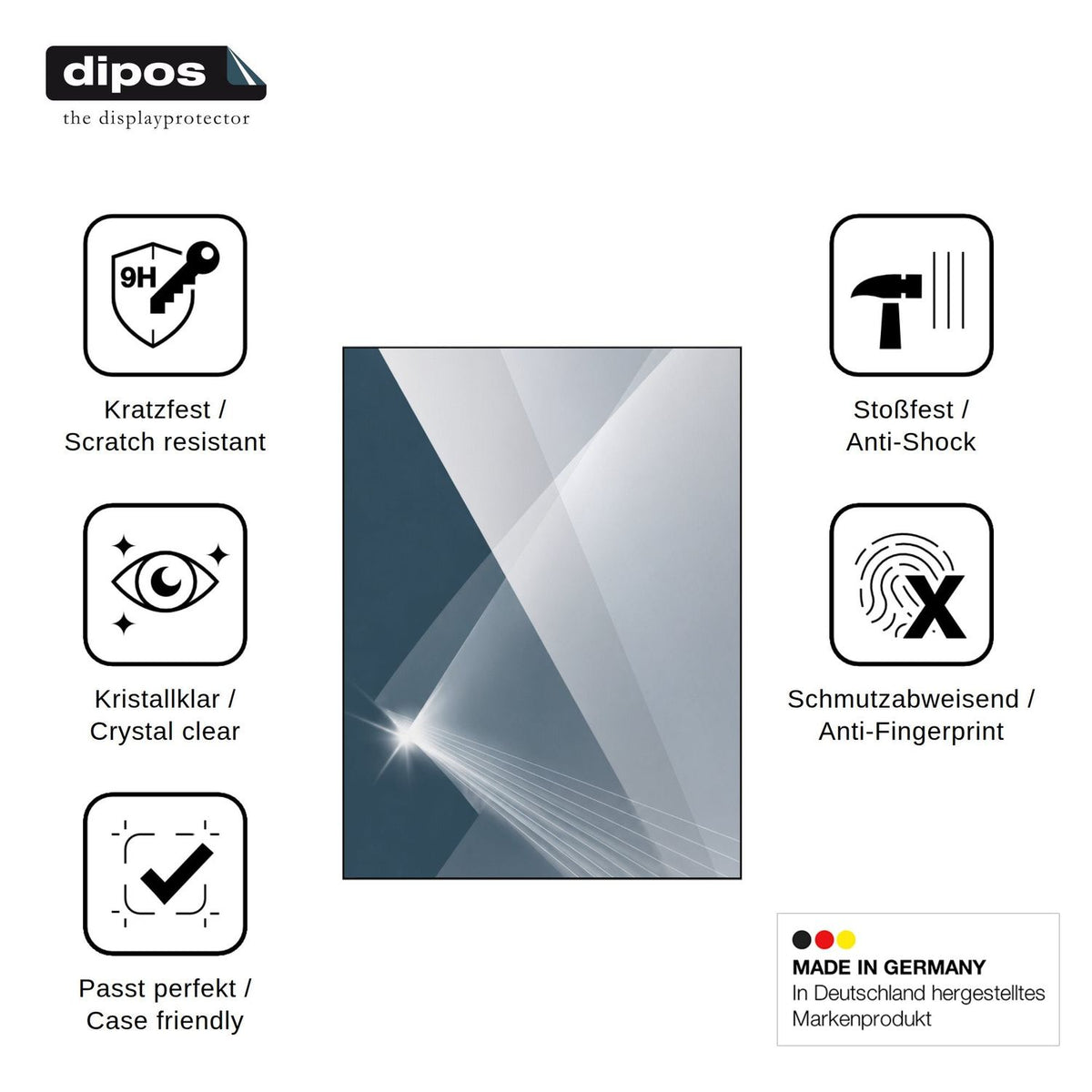 2x Screen Protector for Sharp UP-3500 12.1 Flexible Glass 9H dipos