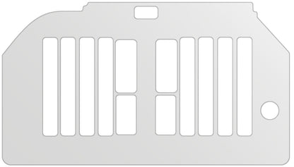 dipos Displayschutz für Siemens EQ.6 Plus s700 TE657503DE Tropfblech, mattierte Oberfläche, geringe Dicke und perfekte Passform