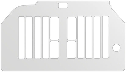dipos Displayschutz für Siemens EQ.6 TE604509DE Series 400 Tropfblech, mattierte Oberfläche, geringe Dicke und perfekte Passform