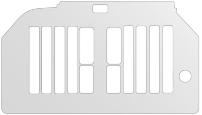 dipos Displayschutz für Siemens EQ.6 TE613501DE Series 300 Tropfblech, mattierte Oberfläche, geringe Dicke und perfekte Passform