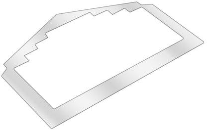 dipos Displayschutz für Siemens EQ9 PLUS Connect s300 Tropfblech, transparente Oberfläche, geringe Dicke und perfekte Passform