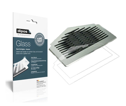 Klare Displayschutzfolie von dipos passend für Siemens EQ9 PLUS Connect s300 Tropfblech, 9H kratzfest und blasenfrei montiert