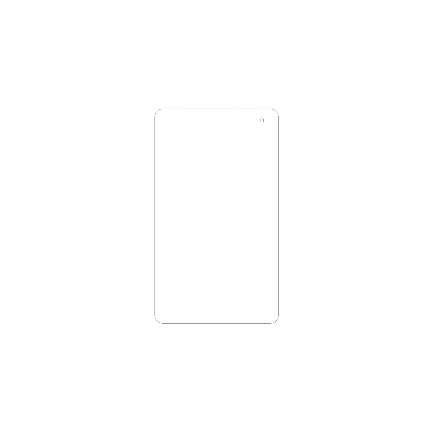 dipos Displayschutz für SIGMA ROX 12.1 EVO, mattierte Oberfläche, geringe Dicke und perfekte Passform