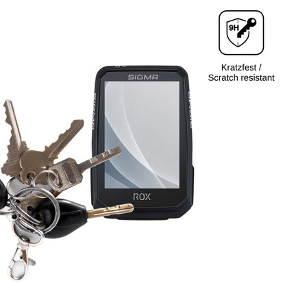 2x Screen Protector for Sigma ROX 4.0 Endurance matte Flexible Glass 9H dipos