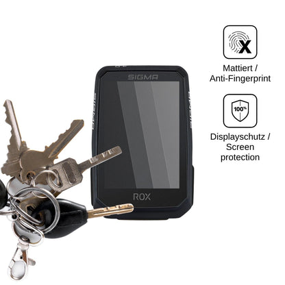 Screen Protector for Sigma ROX 4.0 Endurance Privacy Filter 4-Way Protection dipos