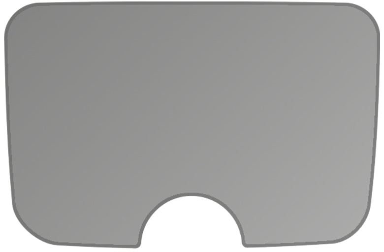dipos Displayschutz für Monsieur Cuisine Connect, mattierte Oberfläche, Blickschutzfilter und perfekter Passform