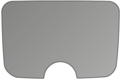 dipos Displayschutz für Monsieur Cuisine Connect, mattierte Oberfläche, Blickschutzfilter und perfekter Passform