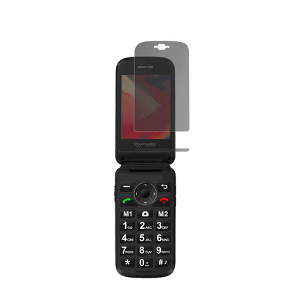 Screen Protector for Simvalley Mobile XL-970 Privacy Filter 4-Way Protection 