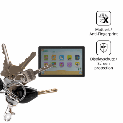 dipos Displayschutz für Sky Devices Kids Pro 1, mattierte Oberfläche, Blickschutzfilter und perfekter Passform