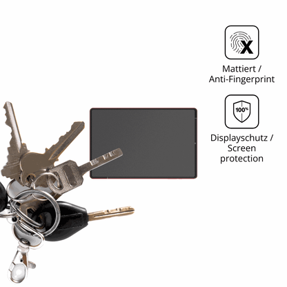 dipos Displayschutz für Skyegg K13, mattierte Oberfläche, Blickschutzfilter und perfekter Passform