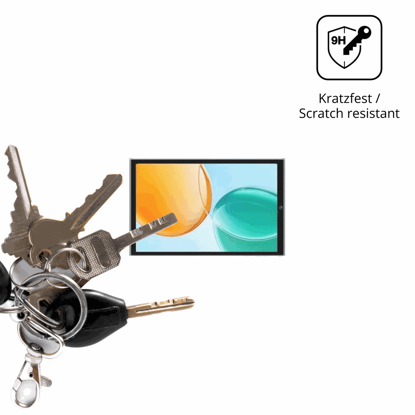 dipos Displayschutz für Skyegg K16 2026, mattierte Oberfläche, robuste Festigkeit und perfekte Passform