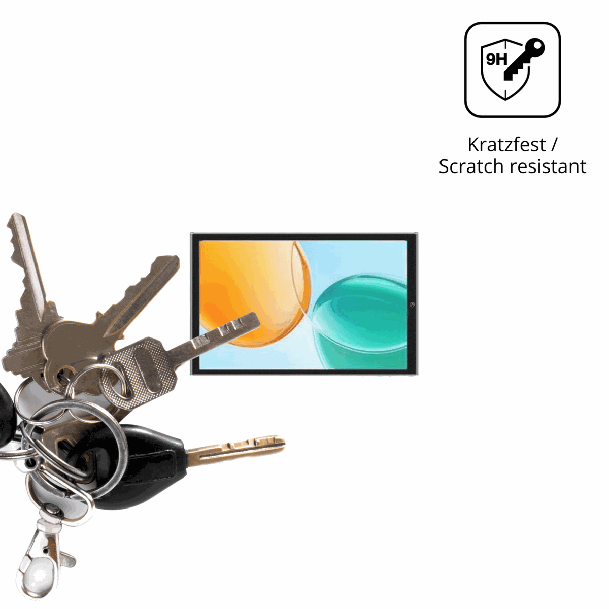 dipos Displayschutz für Skyegg K16 2026, mattierte Oberfläche, robuste Festigkeit und perfekte Passform