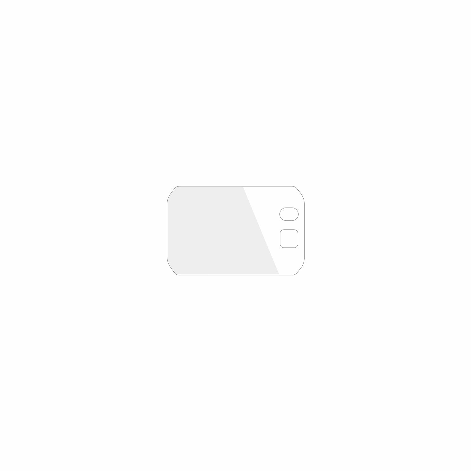 dipos Displayschutz für SkyRc Q100 Neo, transparente Oberfläche, geringe Dicke und perfekte Passform