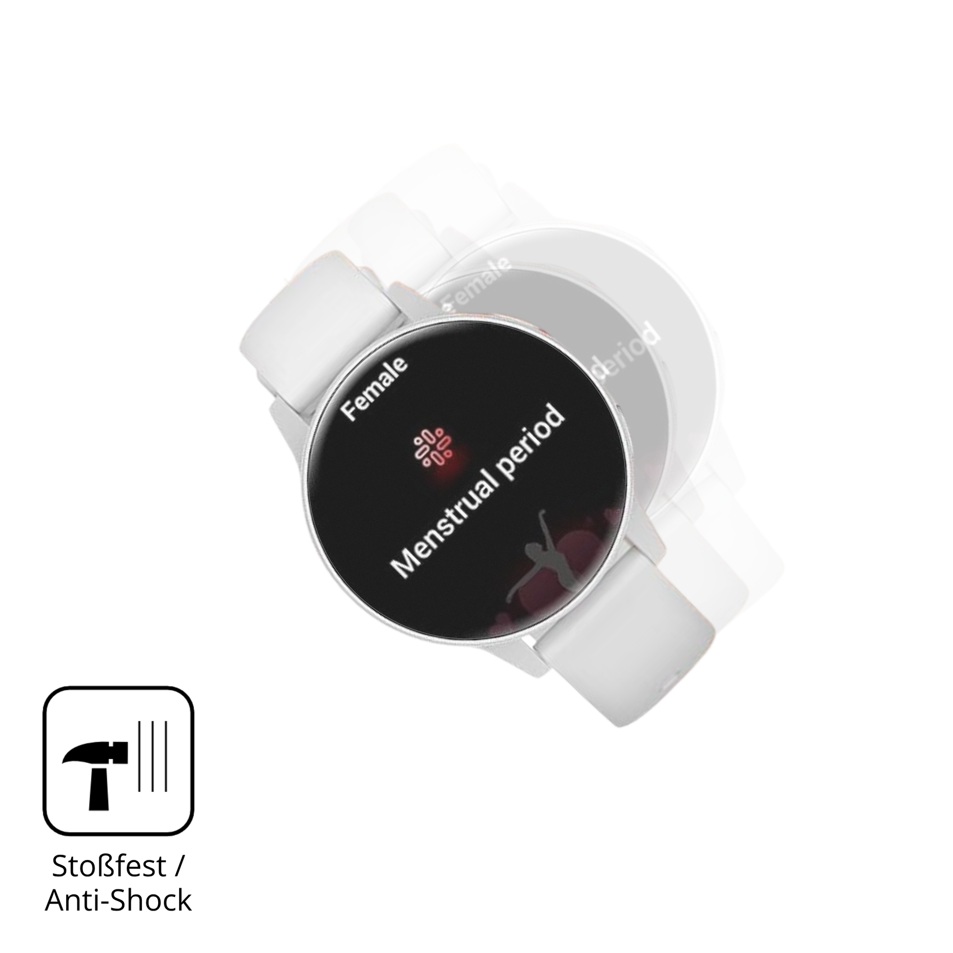 Schutz gegen Kratzer auf dem SLOKSFil i179 Glas durch Schlüssel, Stöße gegen die Tischkante oder Stürze