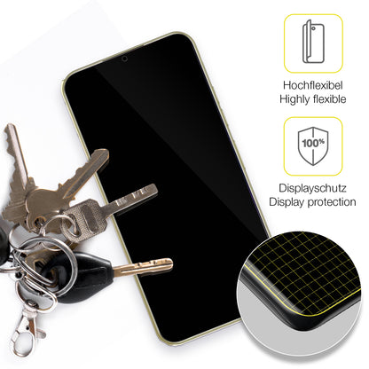 dipos Displayschutz für SnHey S23 Ultra, transparente Oberfläche, geringe Dicke und perfekte Passform