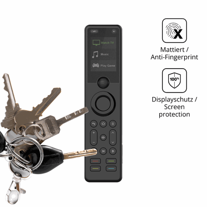 dipos Displayschutz für Sofabaton X1S, mattierte Oberfläche, Blickschutzfilter und perfekter Passform