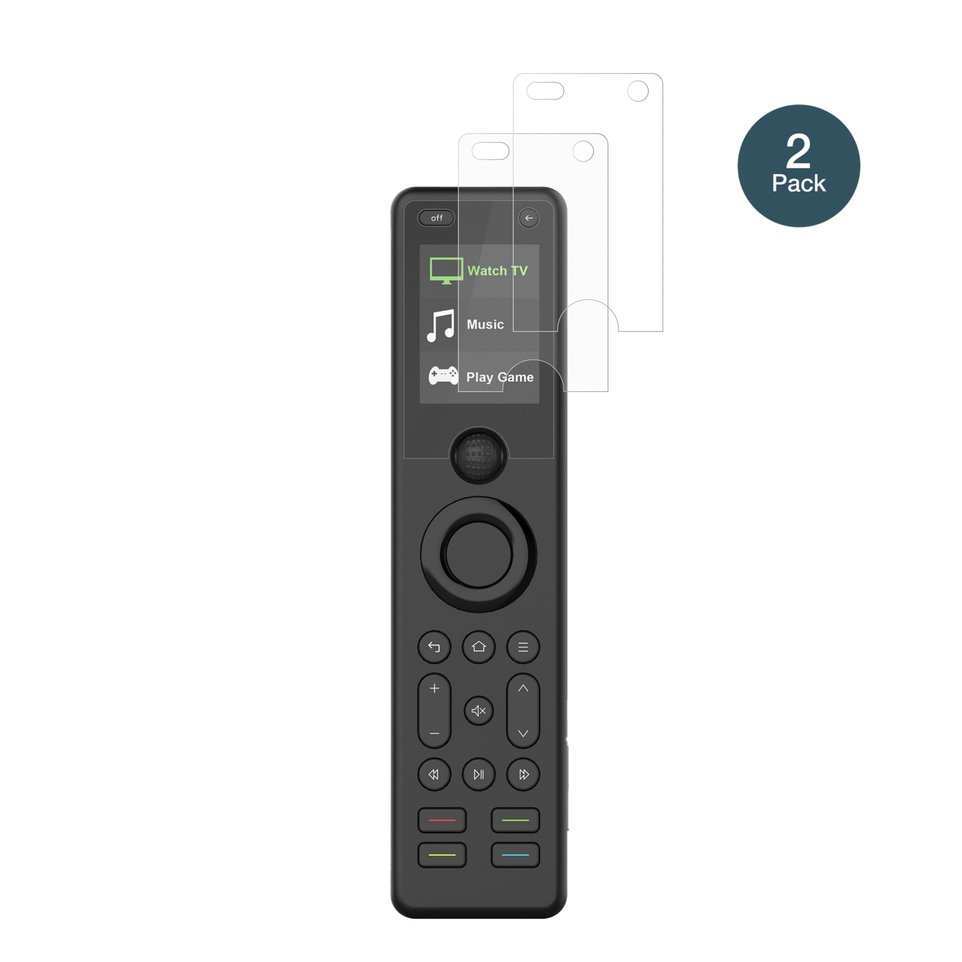 SofabatonX1S mit aufgebrachter dipos Panzerfolie, die lästige Fingerabdrücke minimiert