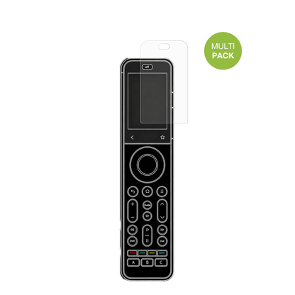 SofabatonX2 mit aufgebrachter dipos Displayschutzfolie, die lästige Fingerabdrücke minimiert