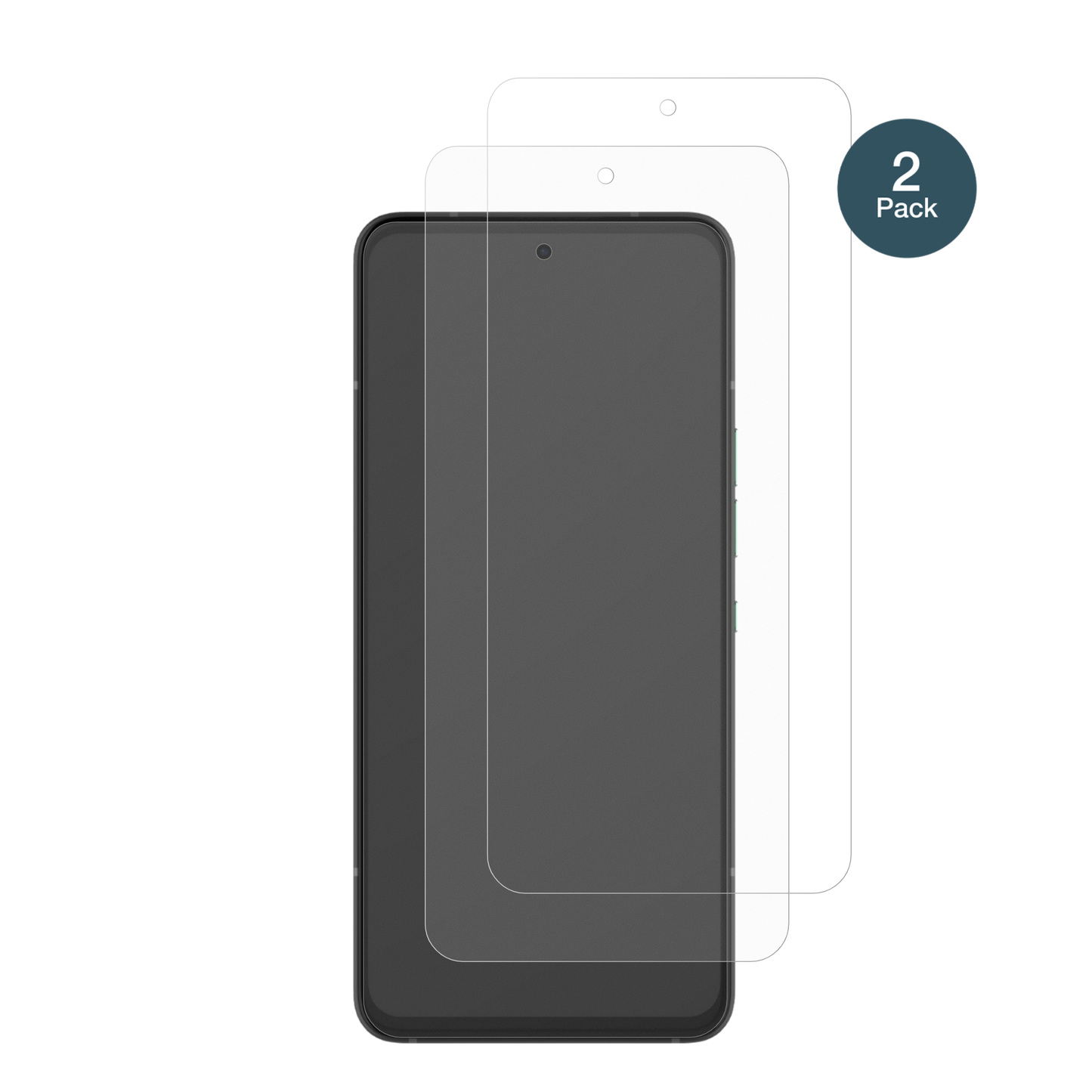 SolanaSaga Smartphone mit aufgebrachter dipos Panzerfolie, die lästige Fingerabdrücke minimiert
