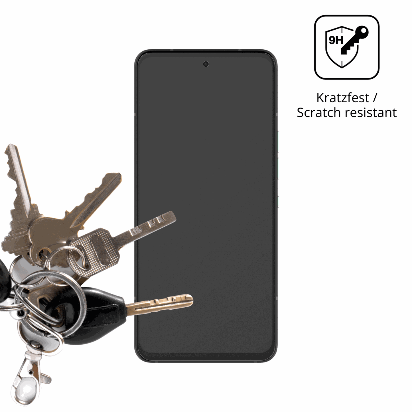 dipos Displayschutz für Solana Saga Smartphone, mattierte Oberfläche, robuste Festigkeit und perfekte Passform