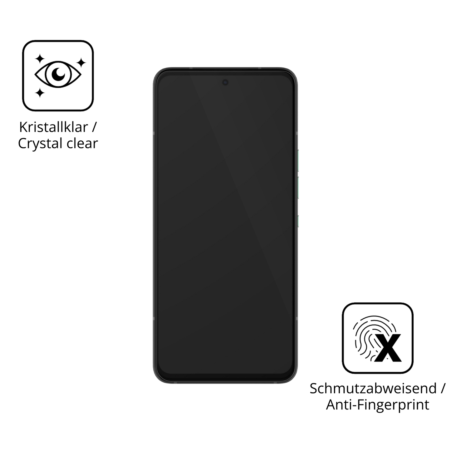 Flexible TPU-Folie passend zugeschnitten für Solana Saga Smartphone, vollständige Abdeckung