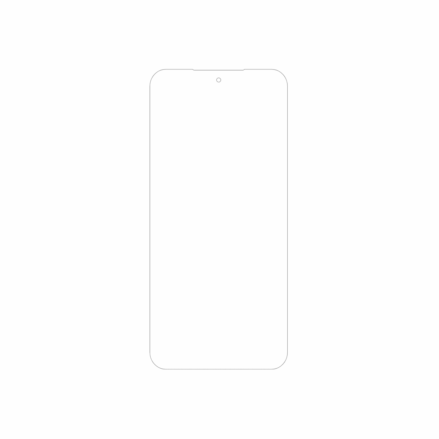 dipos Displayschutz für Solana Seeker, mattierte Oberfläche, geringe Dicke und perfekte Passform