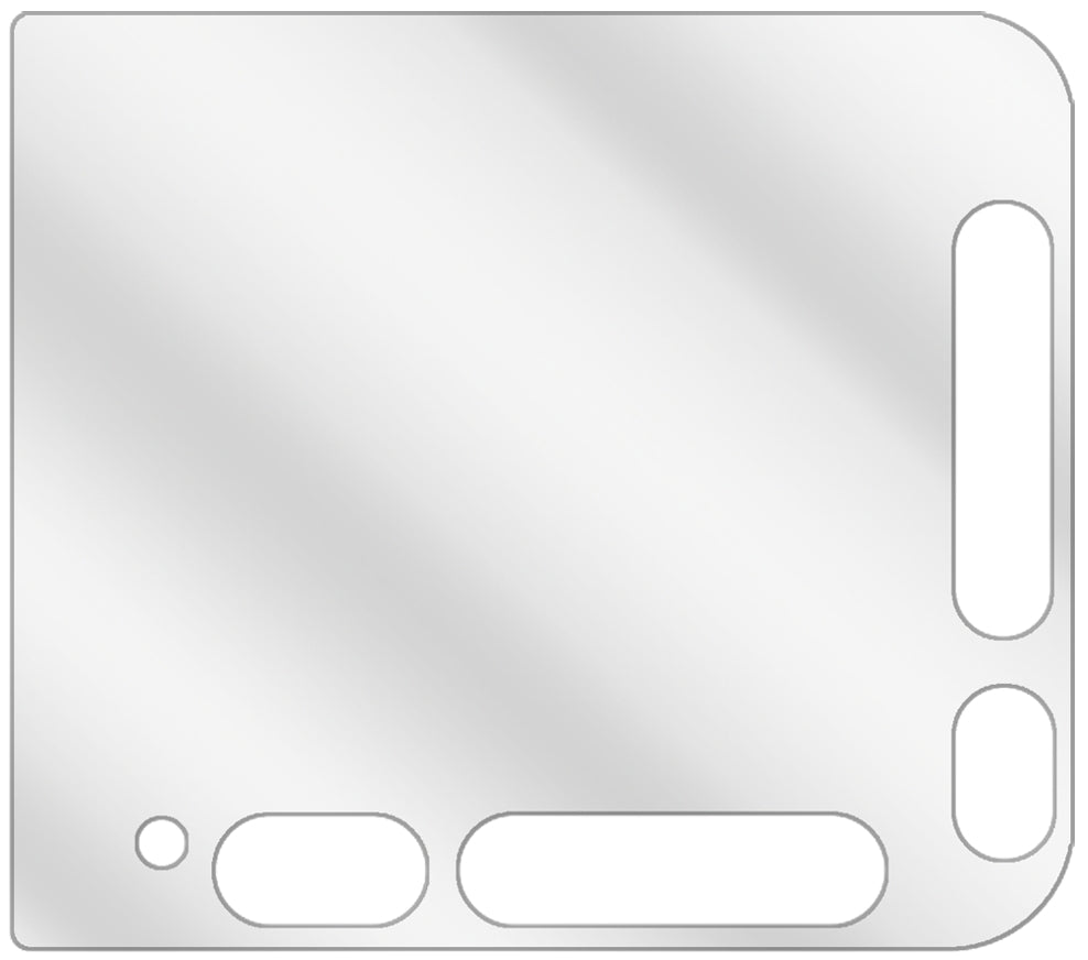 dipos Displayschutz für Sony DSC-RX0 II, transparente Oberfläche, geringe Dicke und perfekte Passform
