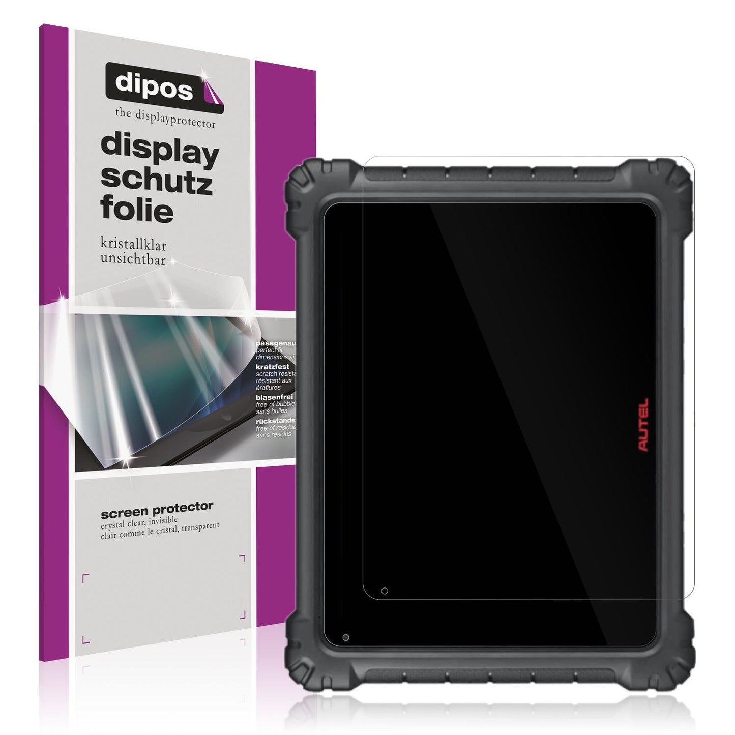 dipos Displayschutz f�r Sony ICF-C1, mattierte Oberfl�che, geringe Dicke und perfekte Passform