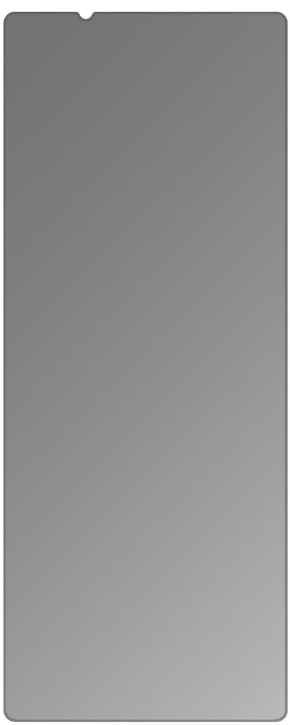 dipos Displayschutz für Sony Xperia 1 III, mattierte Oberfläche, Blickschutzfilter und perfekter Passform