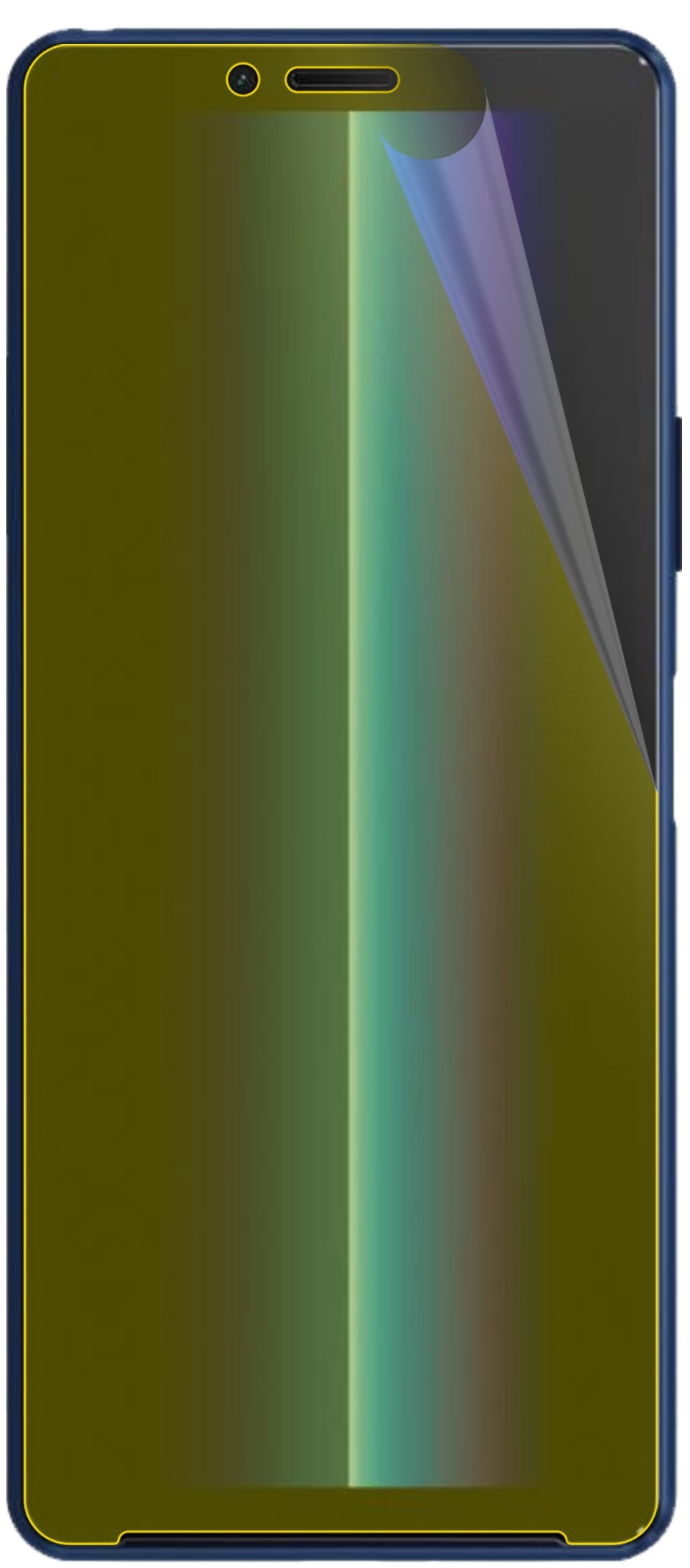 dipos Displayschutz für Sony Xperia 10 II, transparente Oberfläche, geringe Dicke und perfekte Passform