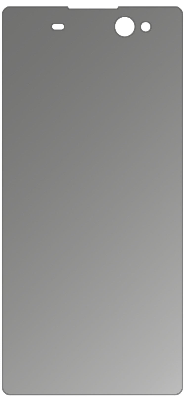 dipos Displayschutz für Sony Xperia XA Ultra, mattierte Oberfläche, Blickschutzfilter und perfekter Passform