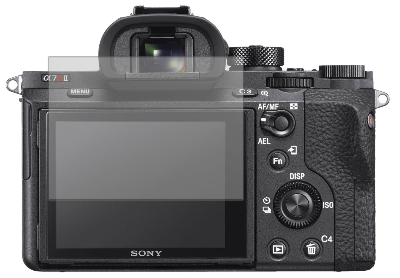 2x Schutzfolie matt für Sony Alpha 7 III Display-Schutzfolie