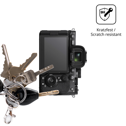 dipos Displayschutz für Sony Alpha 7 V, mattierte Oberfläche, robuste Festigkeit und perfekte Passform