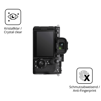 Flexible TPU-Folie passend zugeschnitten für Sony Alpha 7 V, vollständige Abdeckung