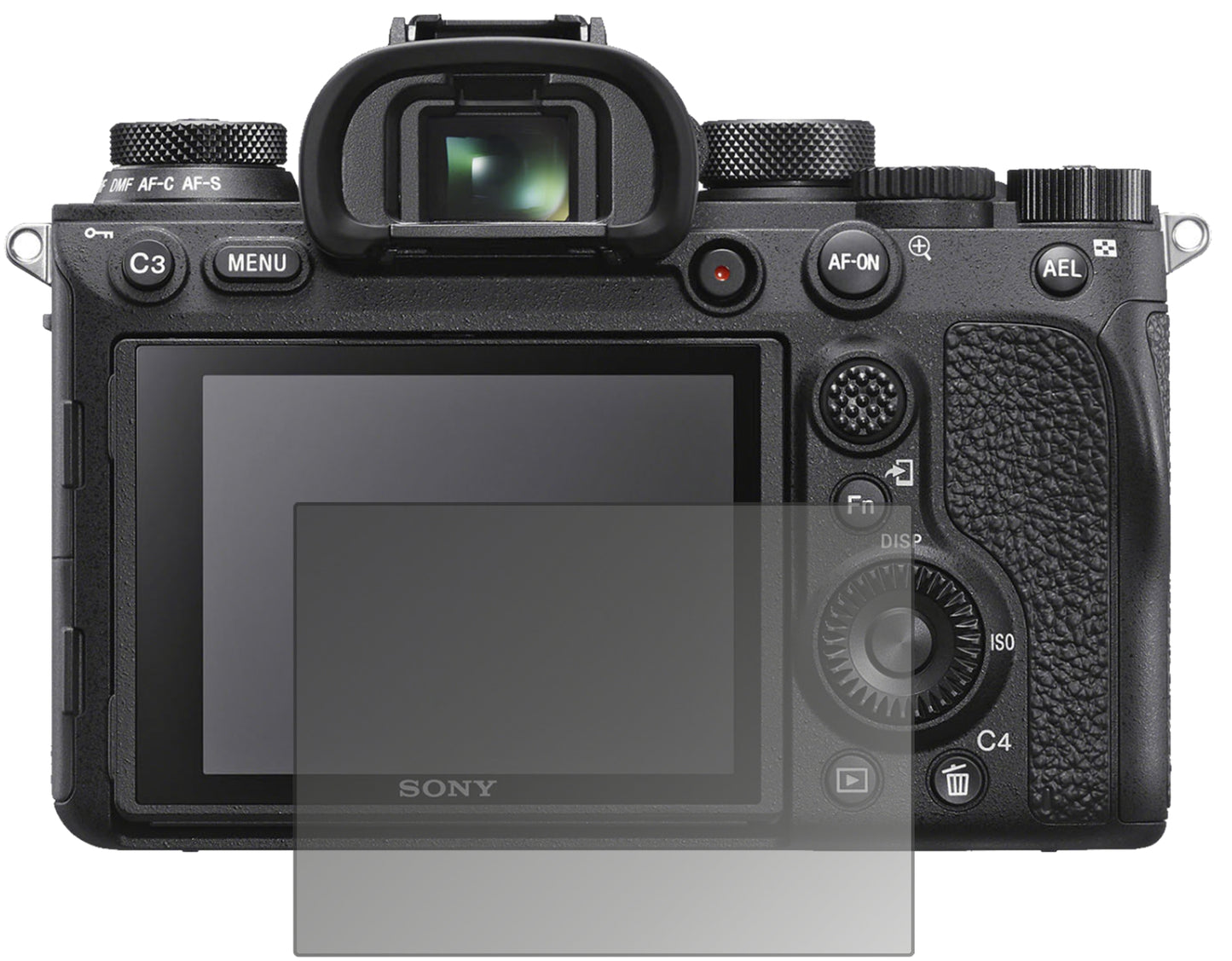 Blickschutzfolie für Sony Alpha 9 matt Schutzfolie Privacy