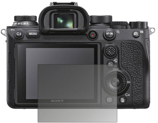Blickschutzfolie von dipos passend für Sony Alpha 7, präziser Zuschnitt und blasenfrei montiert