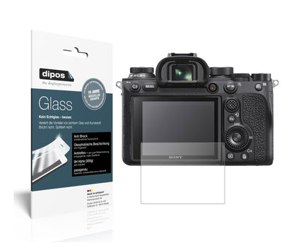 Matte Displayschutzfolie von dipos passend für Sony Alpha 7S III, 9H kratzfest und blasenfrei montiert