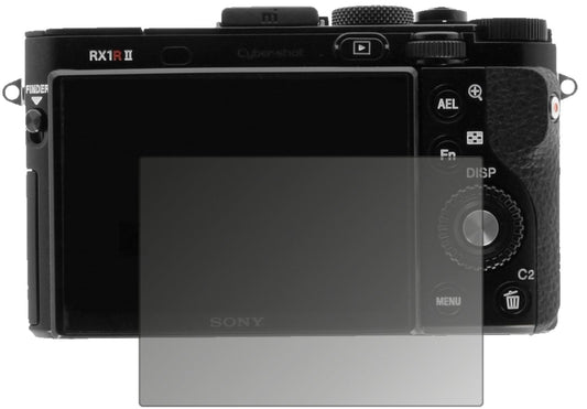 Blickschutzfolie von dipos passend für Sony Cyber-Shot DSC-RX100 II, präziser Zuschnitt und blasenfrei montiert