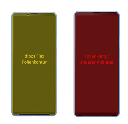 3x Screen Protector for Sony Xperia 10 III Protective Film covers 100% dipos