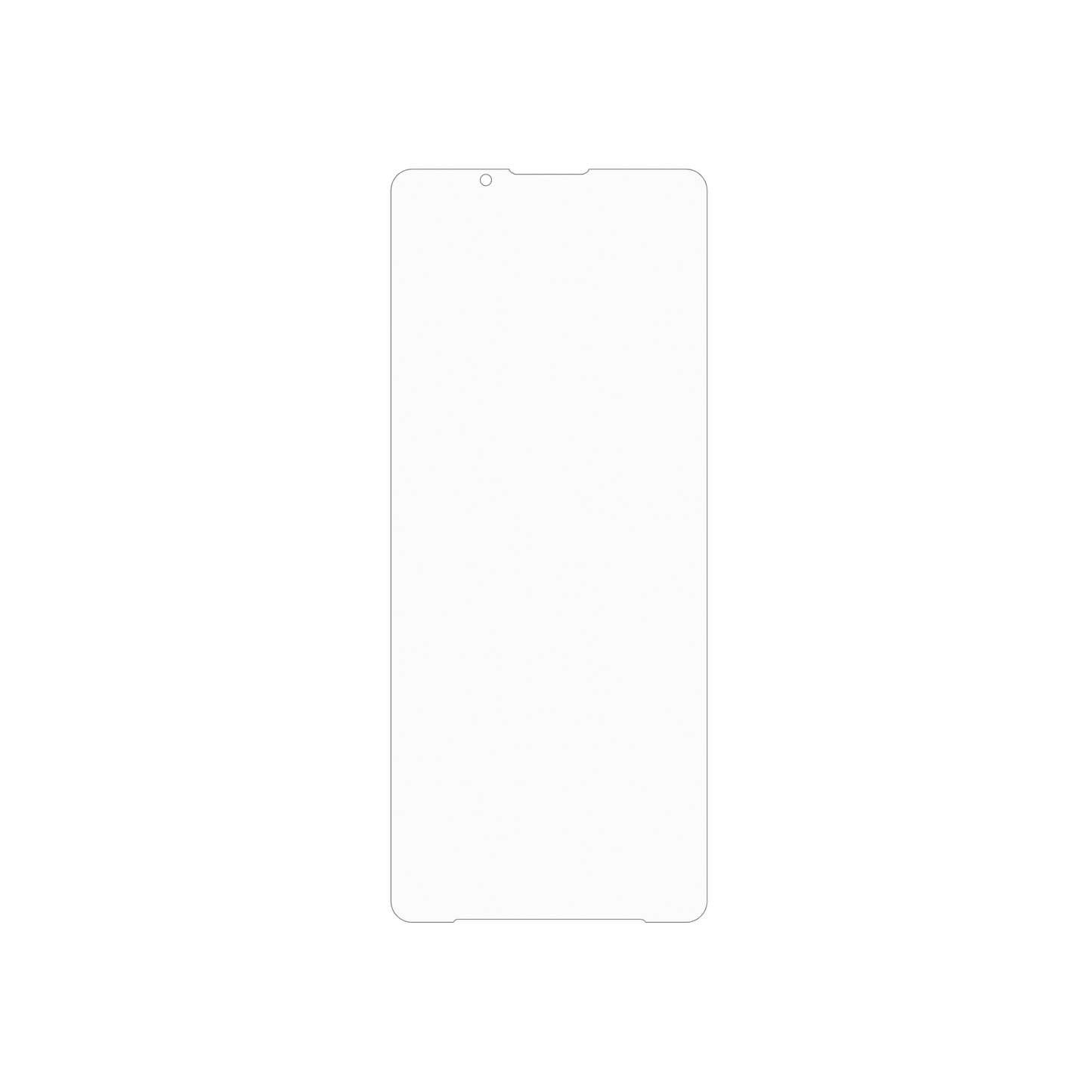dipos Displayschutz für Sony Xperia 1 V, mattierte Oberfläche, geringe Dicke und perfekte Passform